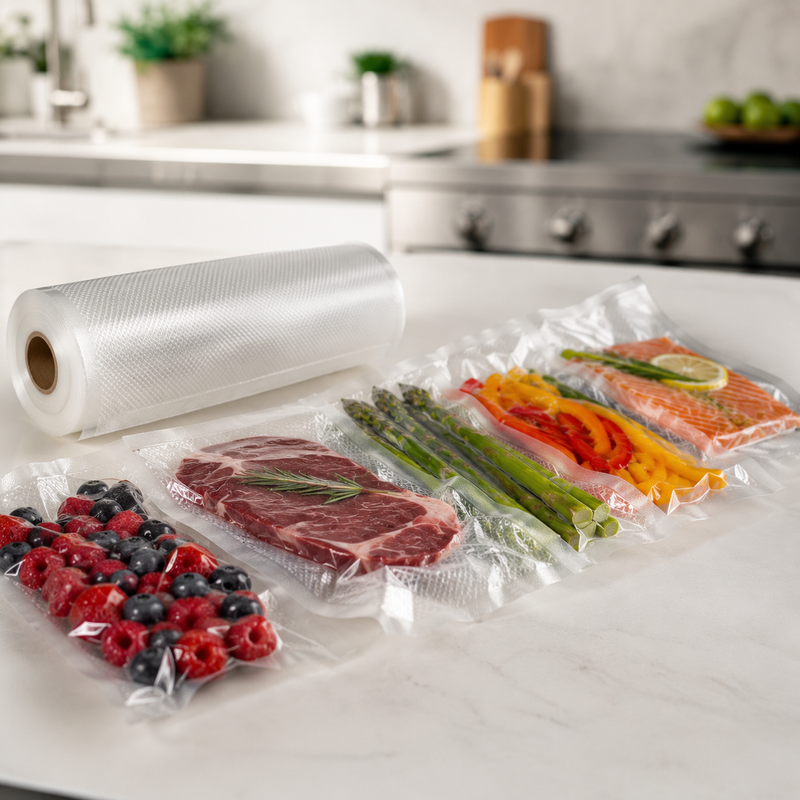 Sacs et rouleaux sous vide