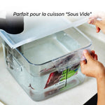 Rouleaux sous vide gaufrés – lot de 2, compatibles toutes machines, 15 à 28 × 500 cm