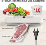 Machine sous vide domestique compacte – une touche, scellage 300 mm, 10 sacs offerts