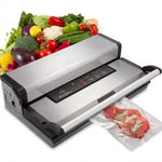 Machine sous vide professionnelle multifonction – double pompe 95 kPa, inox & coupe-rouleau intégré