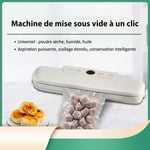 Machine sous vide domestique compacte – une touche, scellage 300 mm, 10 sacs offerts