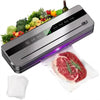 Machine sous vide automatique 5 modes – aliments secs & humides, 65 kPa, 10 sacs inclus