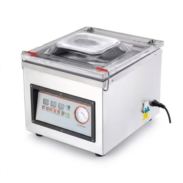 Pack Pro sous vide | Machine à cloche 32 cm + 100 sacs gaufrés