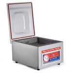 Machine sous vide professionnelle à cloche de table – inox, couvercle plexiglas, usage commercial