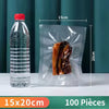 Sacs sous vide gaufrés sans BPA – lot de 100, cuisson & congélation, compatibles toutes machines