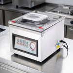 Machine sous vide professionnelle à cloche – inox, soudure 32 cm, -100 kPa, écran LED